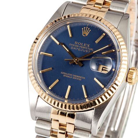 rolex 16013 blue face